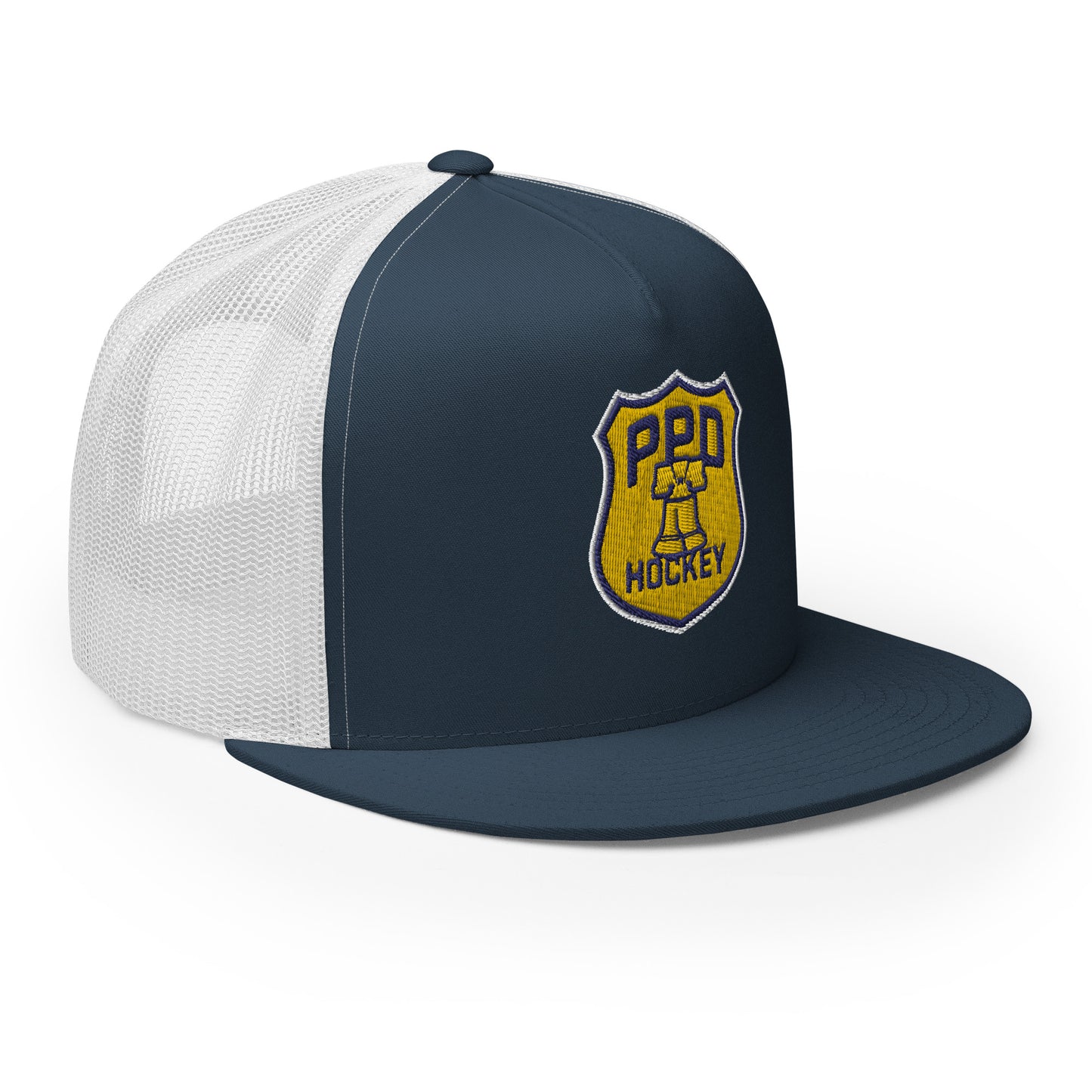 PPD Hockey Flat Bill Trucker Cap