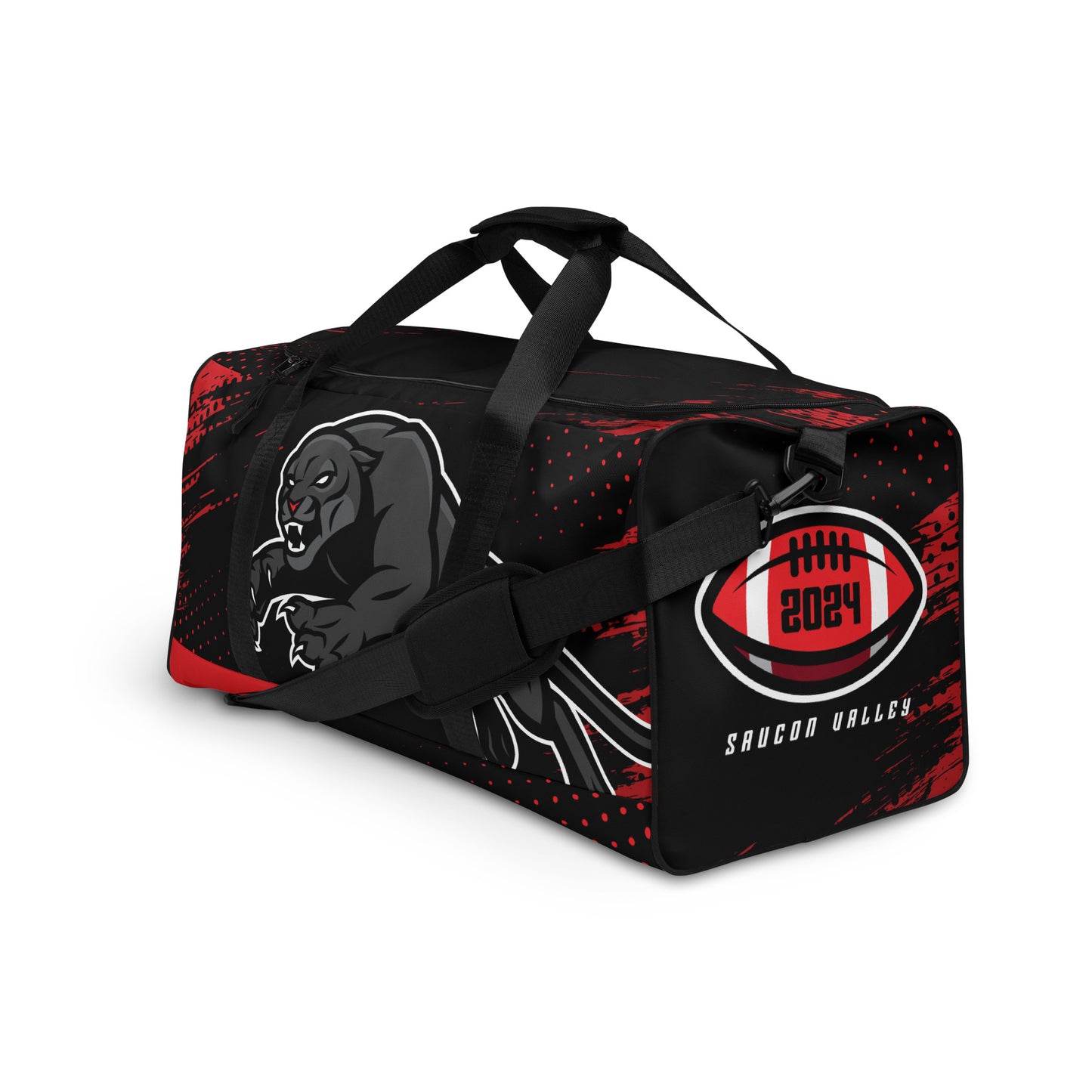 Panthers Football Duffle Bag