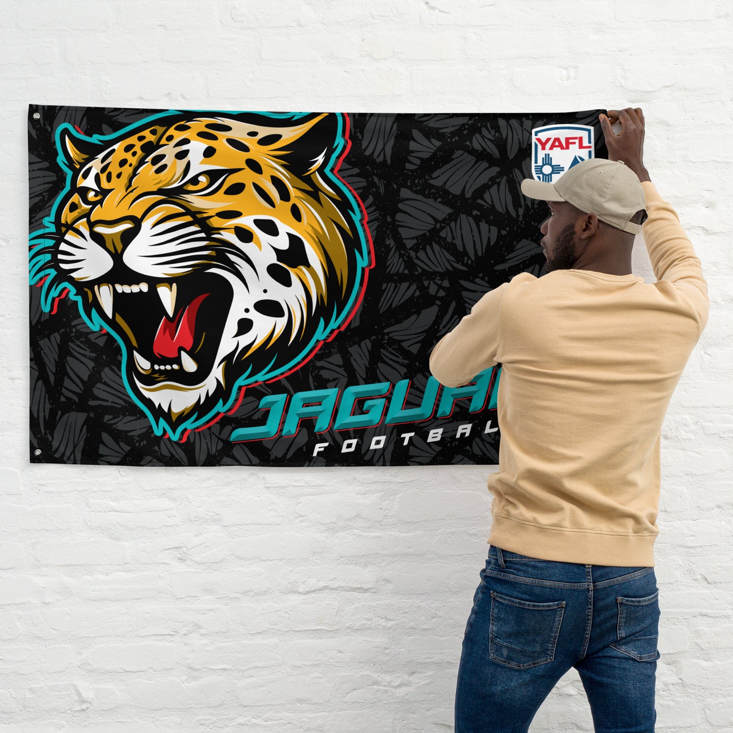 YAFL Jaguars Game-Day Flag