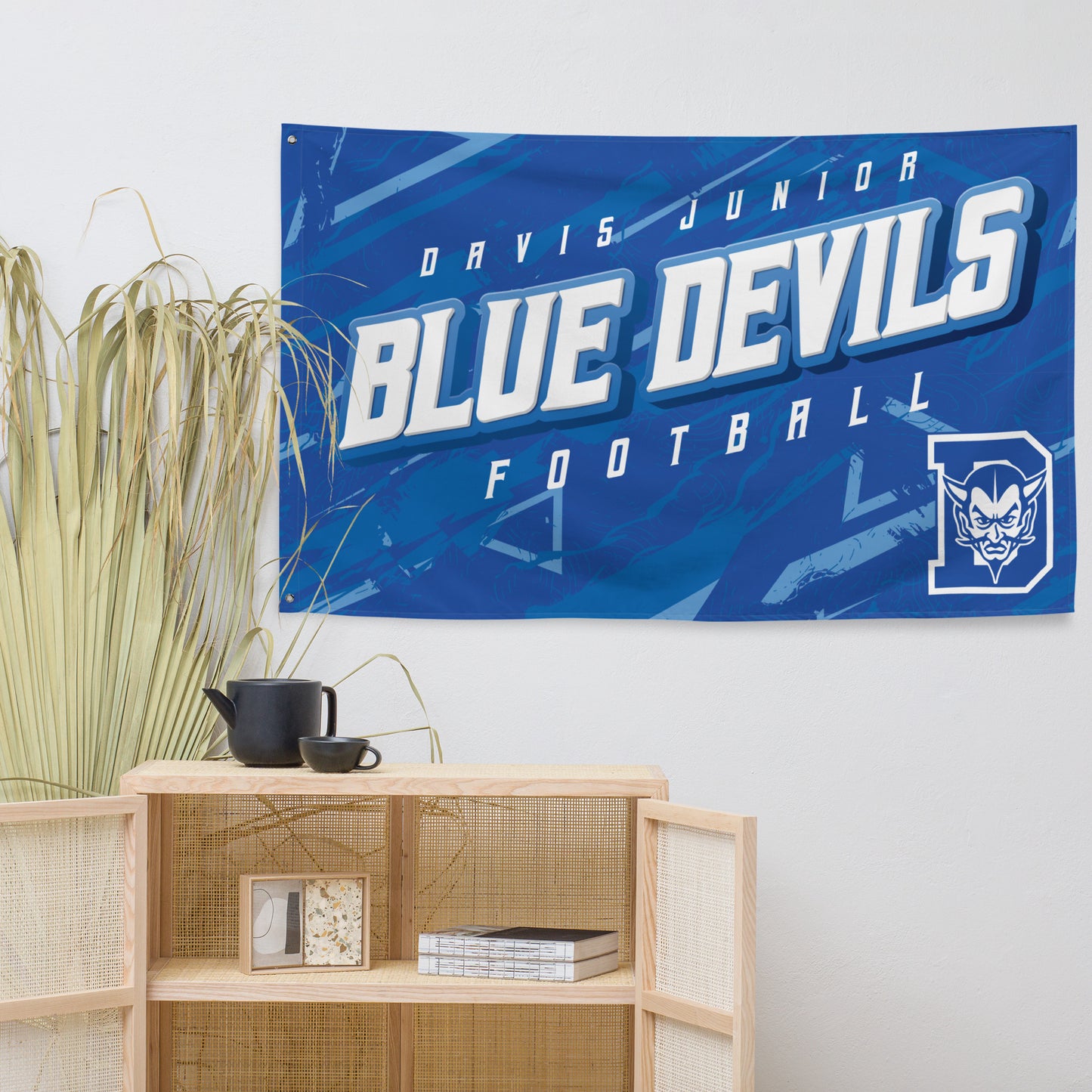Jr. Blue Devils Football Game-Day Flag