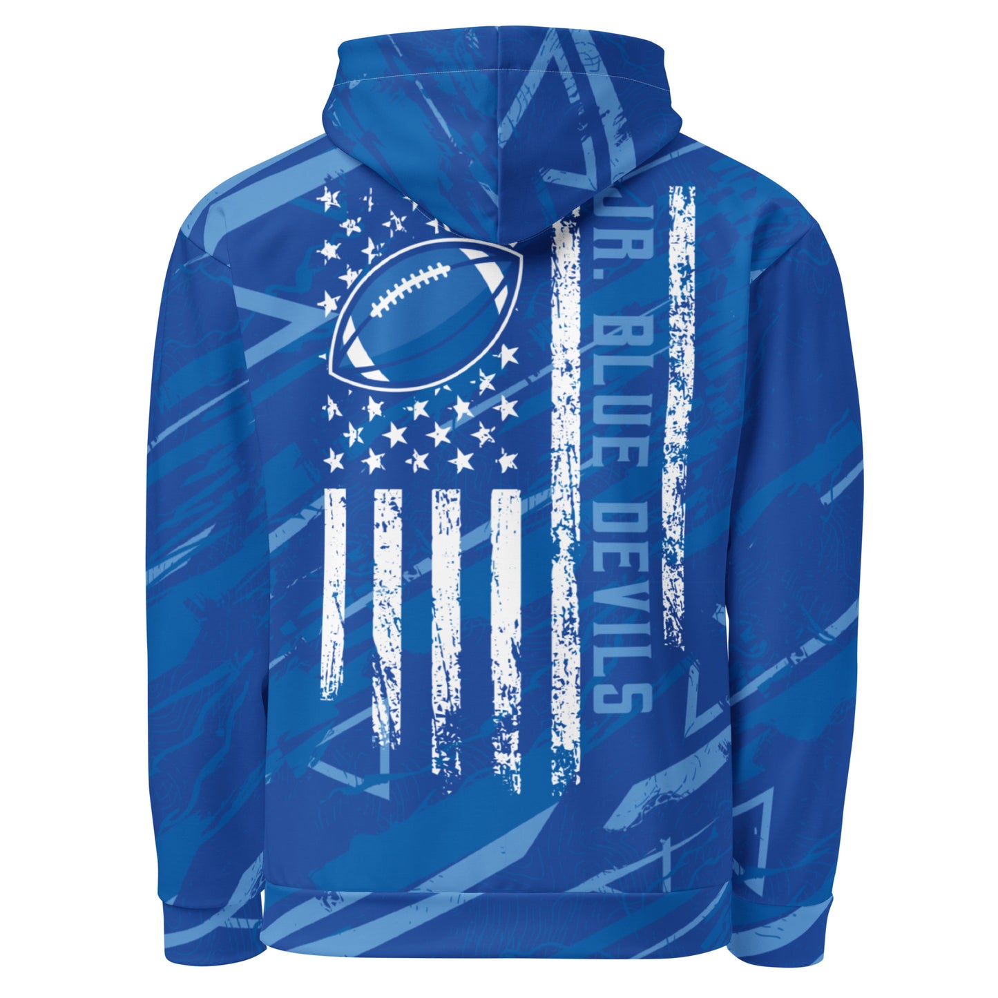 Jr. Blue Devils Football Adult Ultimate Fan Hoodie