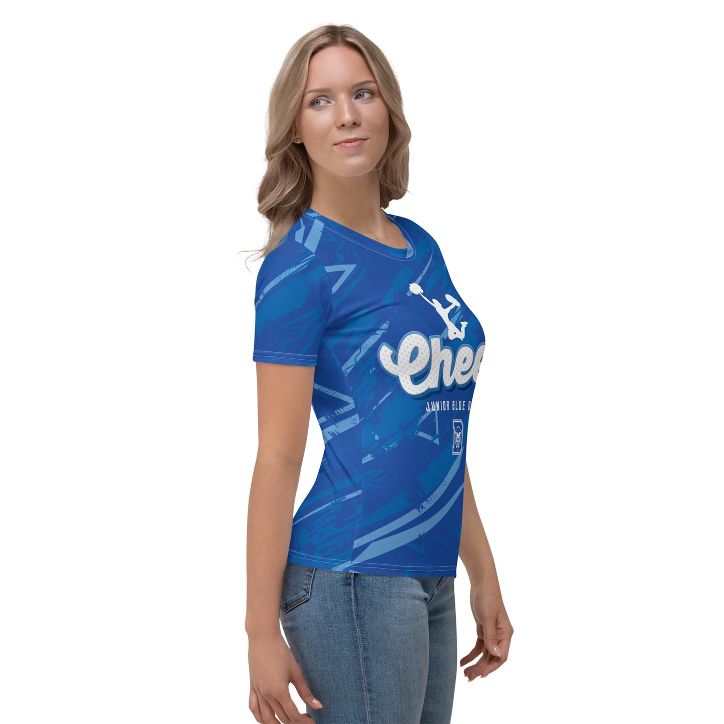 Jr. Blue Devils Women's Cheer-Time Tee