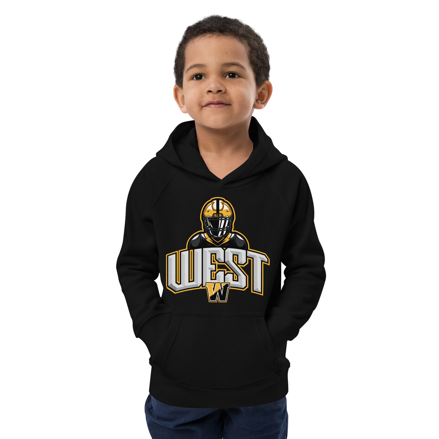 CB West Football Kids Hoodie