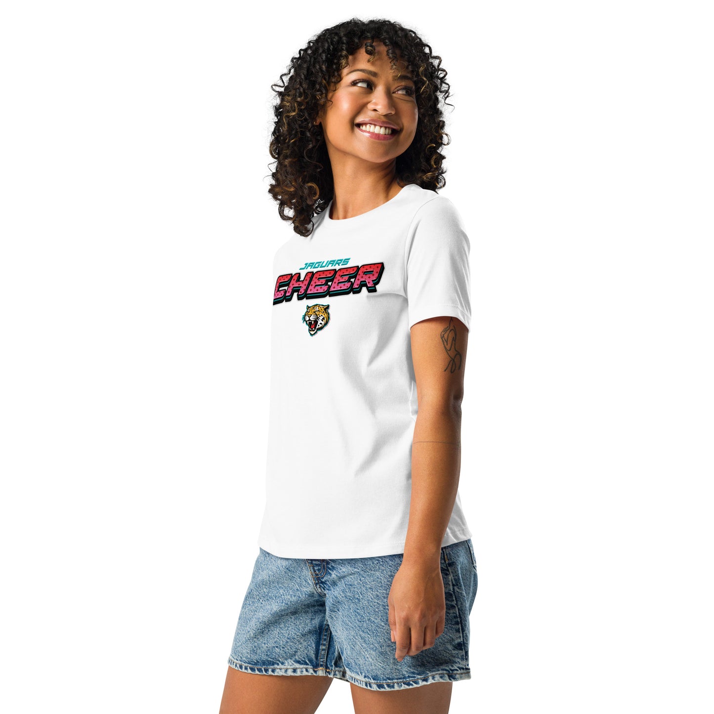 YAC Jaguars Cheer Women's Relaxed Tee