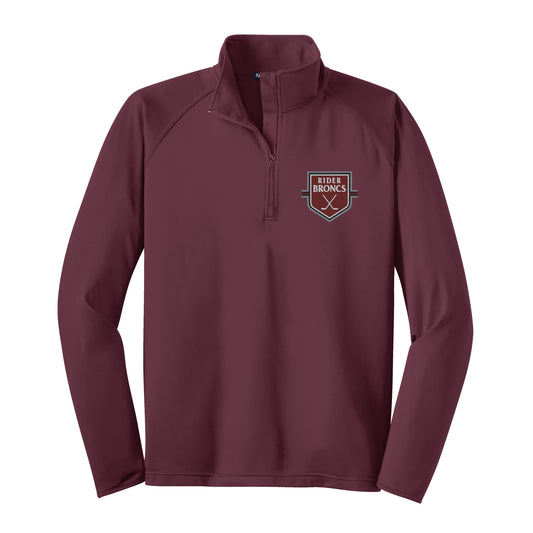 Broncs Ice Hockey Sport-Wick® Stretch Quarter-Zip Pullover