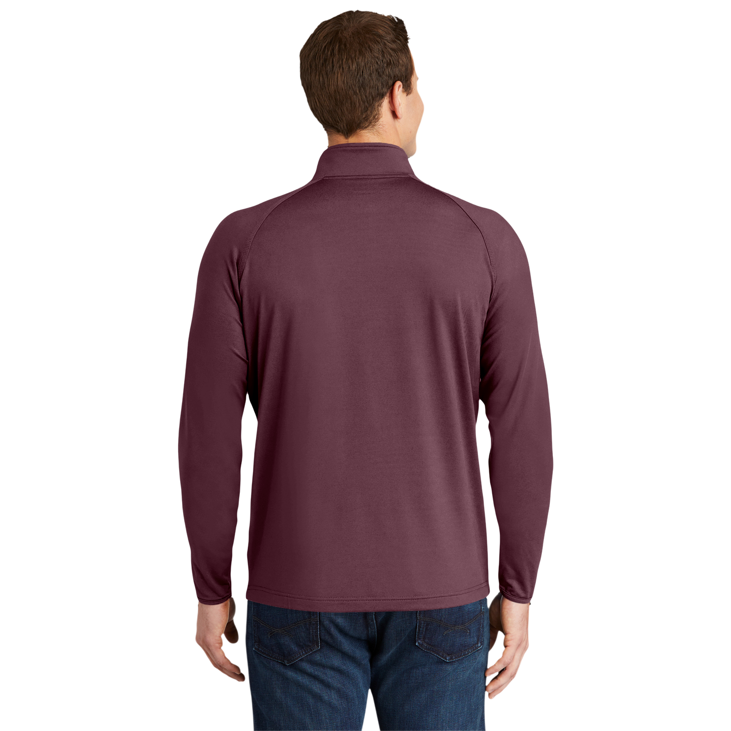Broncs Ice Hockey Sport-Wick® Stretch Quarter-Zip Pullover