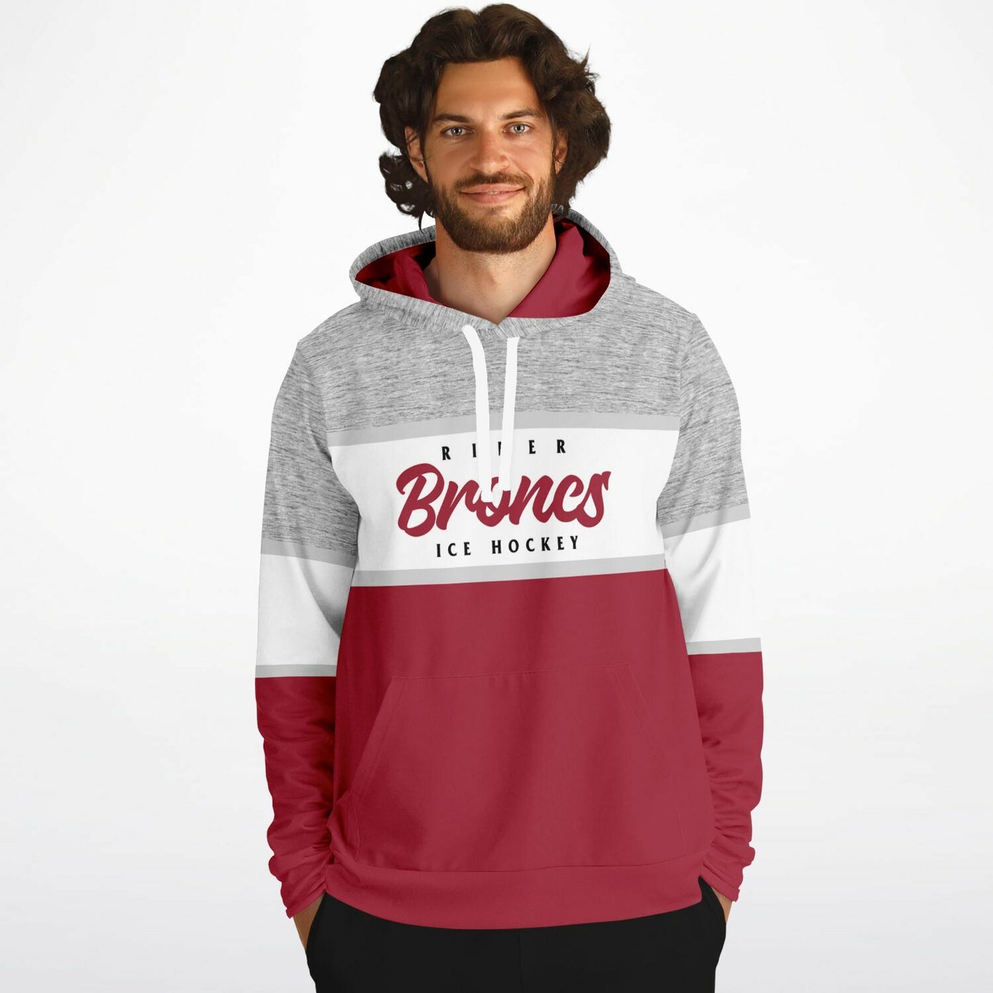 Broncs Ice Hockey Game-Time Hoodie