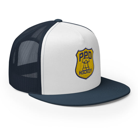 PPD Hockey Flat Bill Trucker Cap