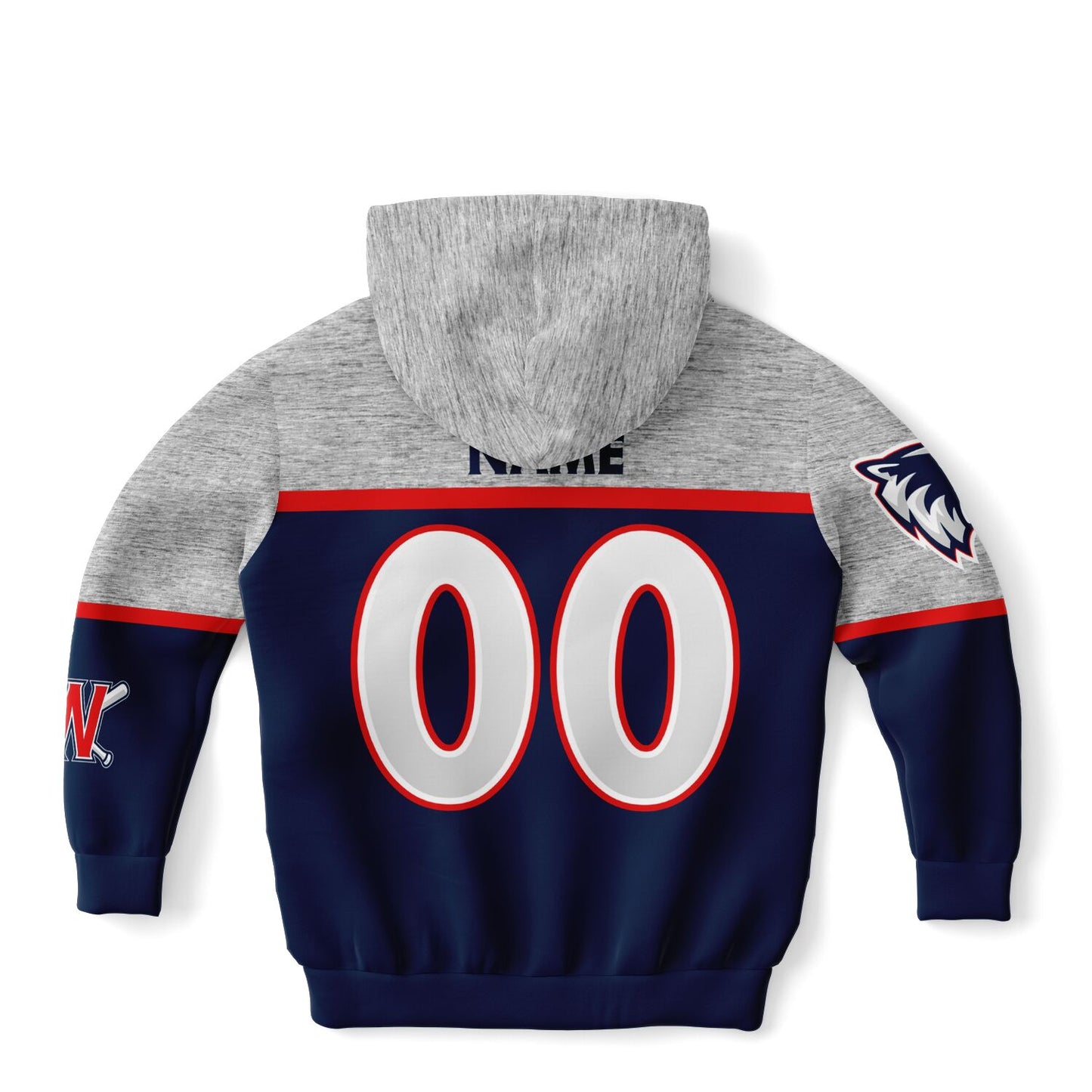 Wolverines Stripe Youth Hoodie