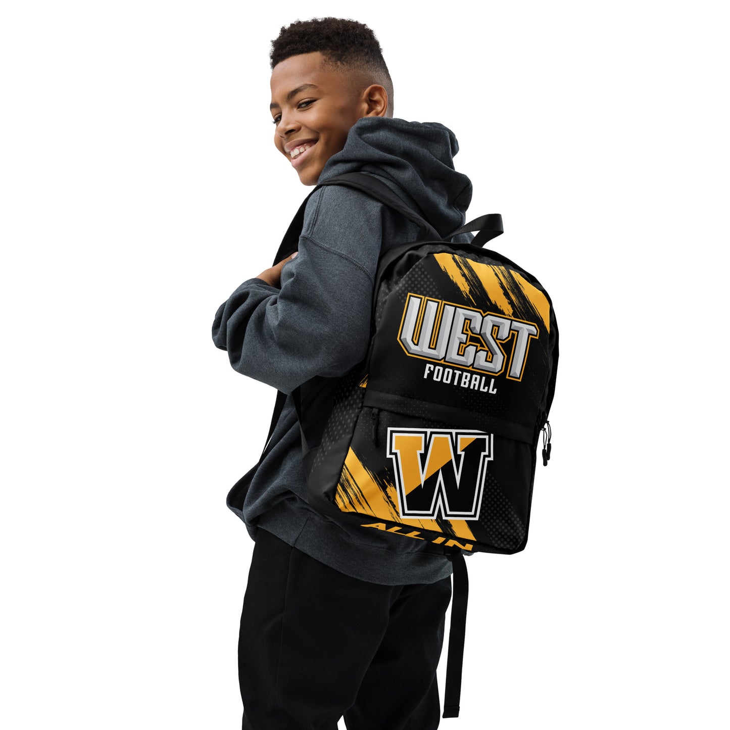 CB West Football Backpack