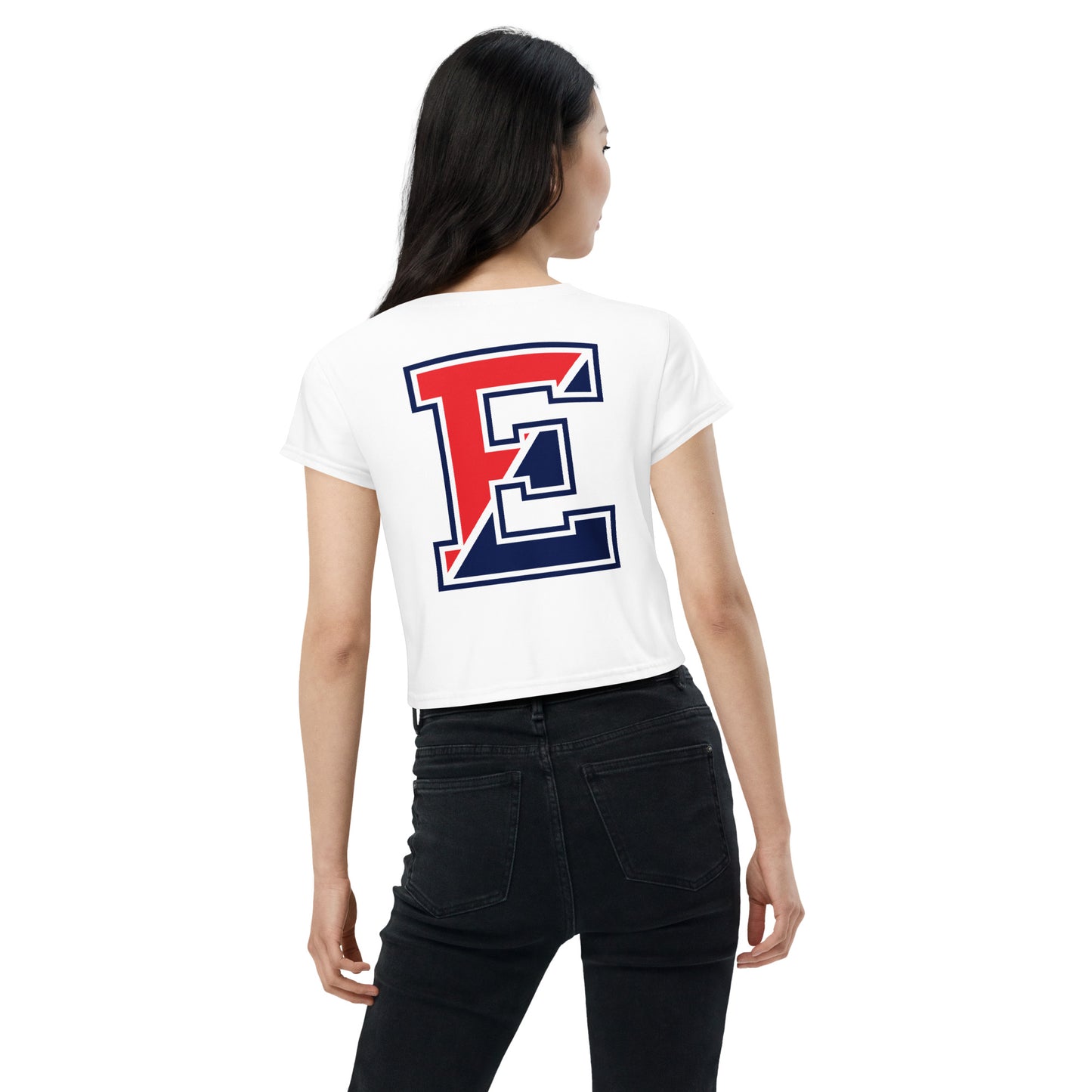 CB East Soccer Crop Tee