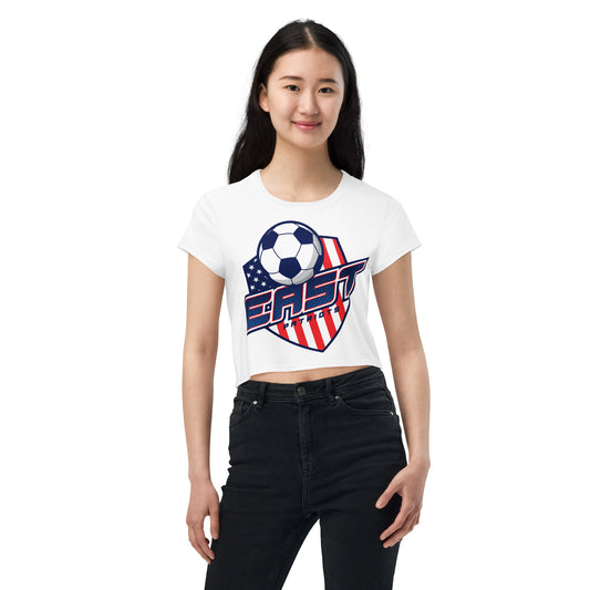 CB East Soccer Crop Tee