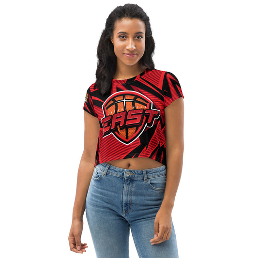 Cherry Hill East Basketball Women's Crop Tee