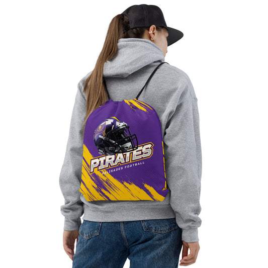 Palisades Football Drawstring Bag