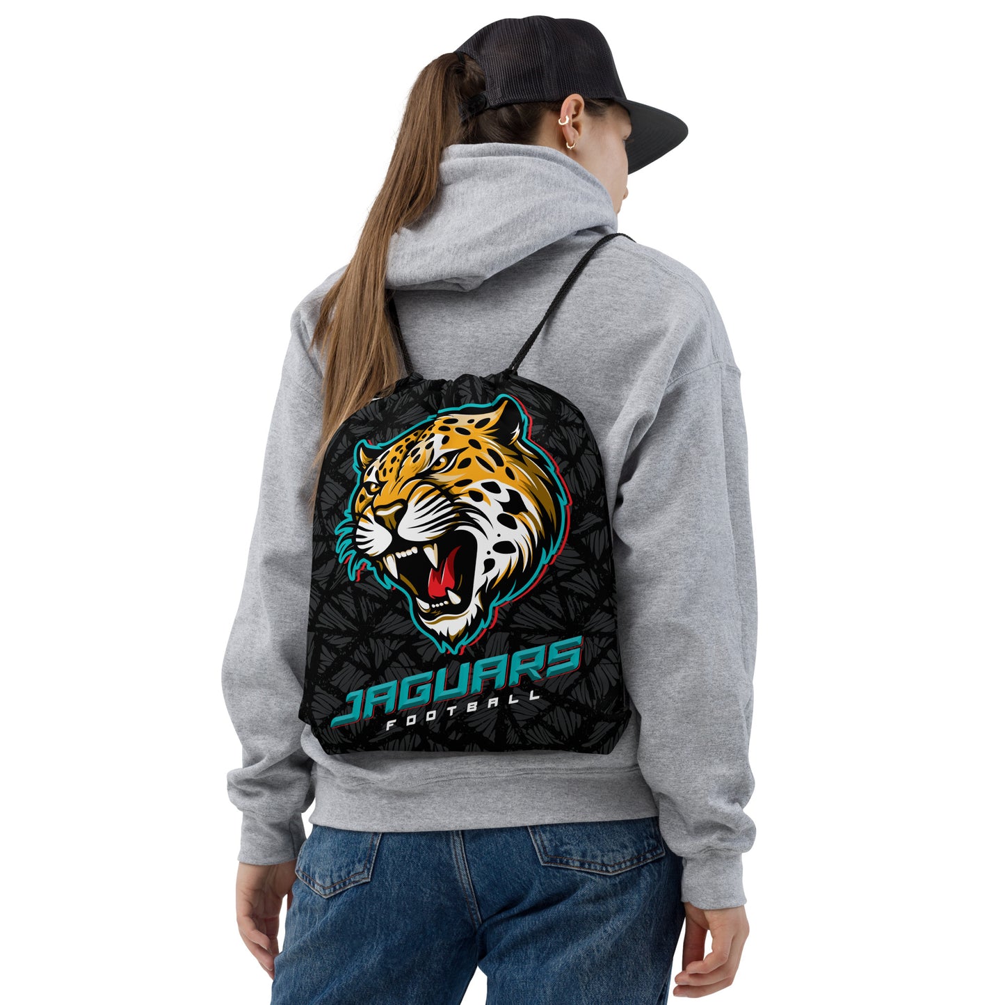 YAFL Jaguars Drawstring Bag