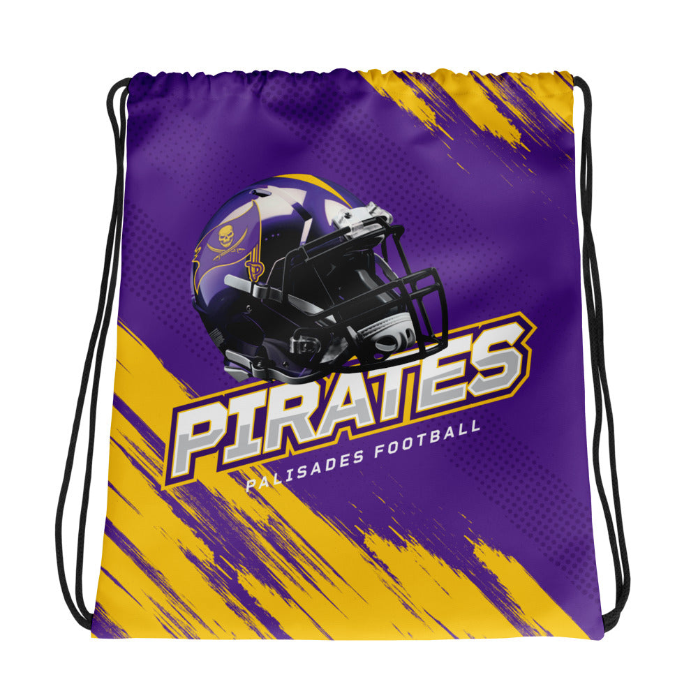 Palisades Football Drawstring Bag