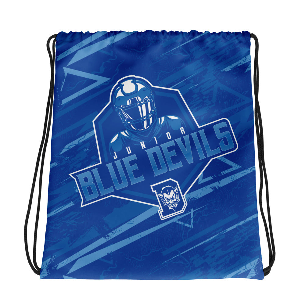 Jr. Blue Devils Football Drawstring Bag