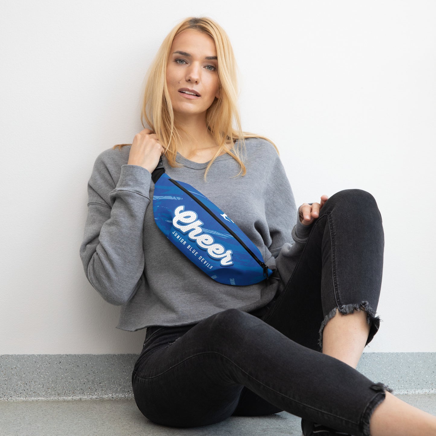 Jr. Blue Devils Cheer-Time Fanny Pack