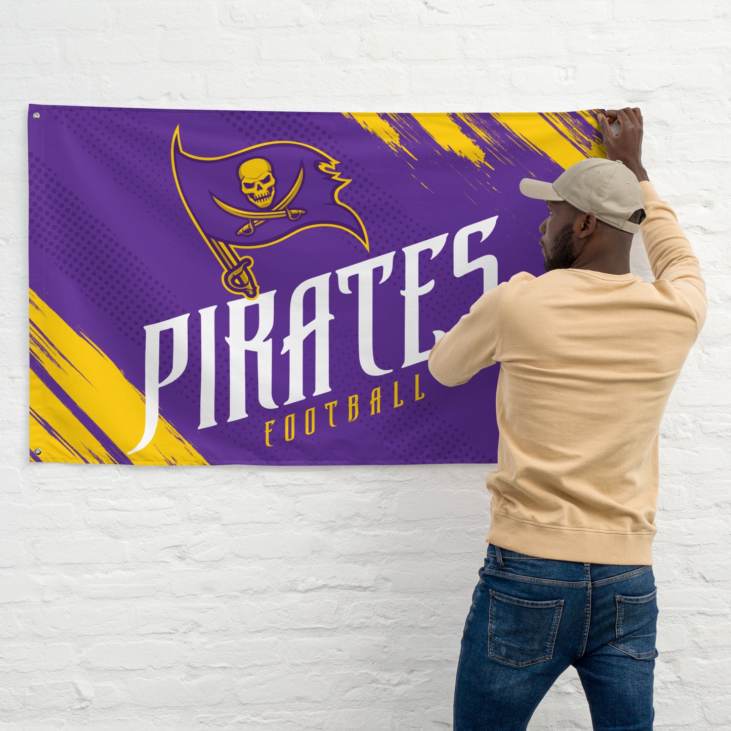 Palisades Football Game Day Flag