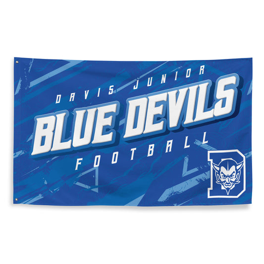 Jr. Blue Devils Football Game-Day Flag