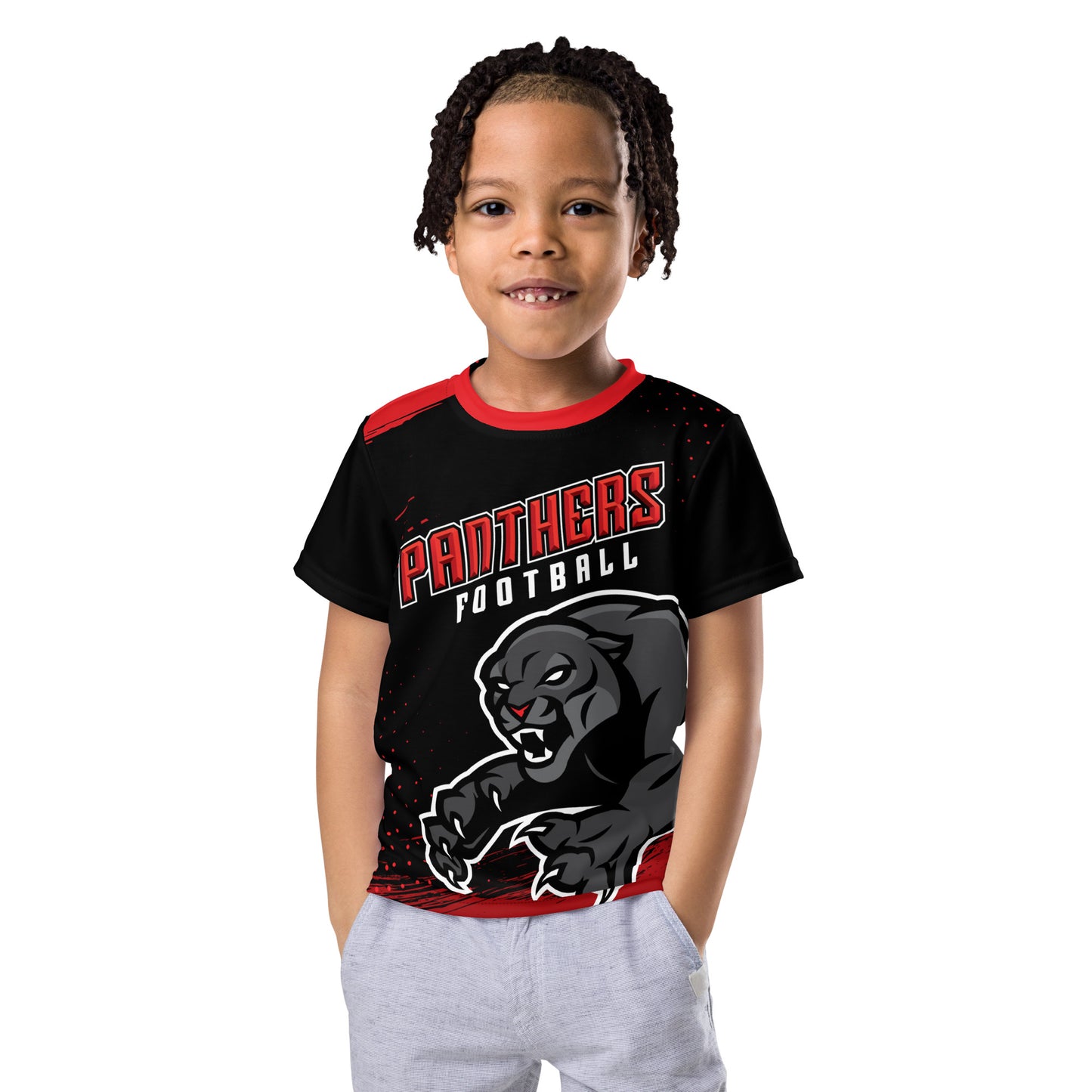 Panthers Football Kids Tee