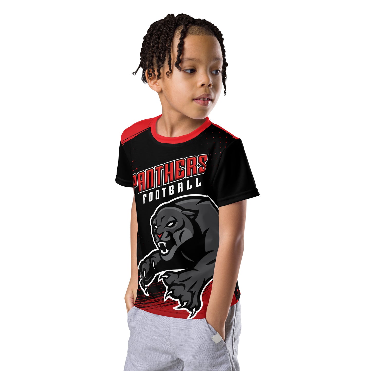 Panthers Football Kids Tee