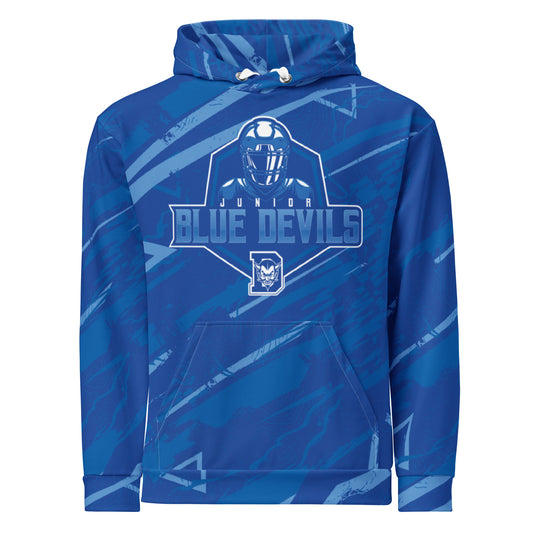 Jr. Blue Devils Football Adult Ultimate Fan Hoodie