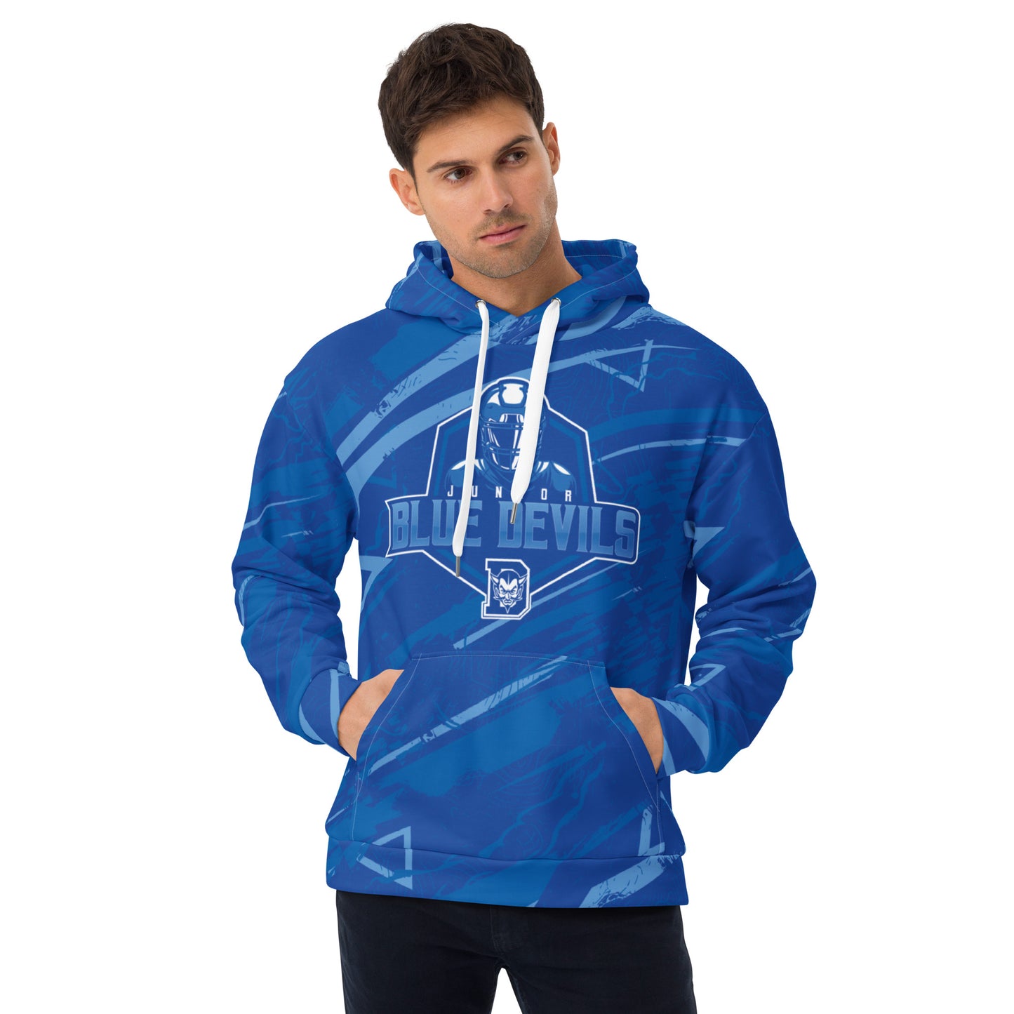 Jr. Blue Devils Football Adult Ultimate Fan Hoodie