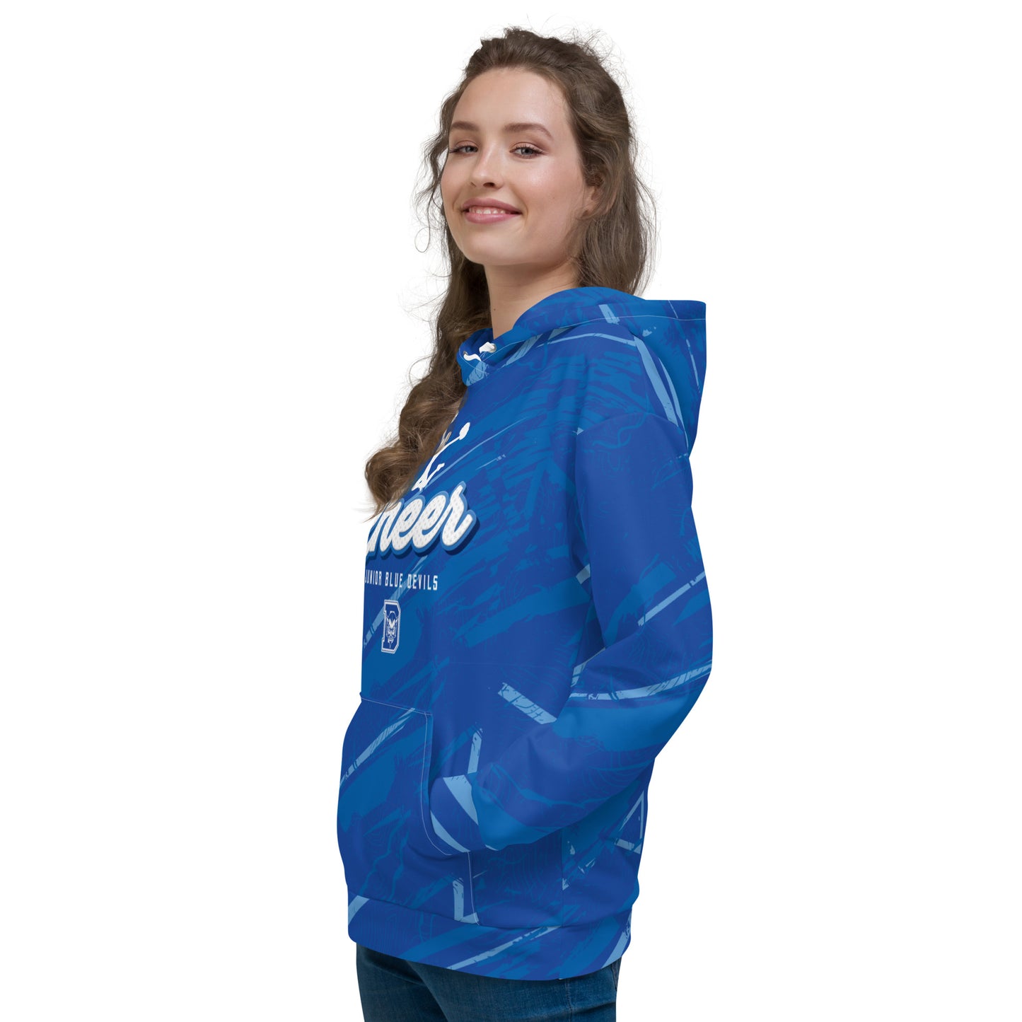 Jr. Blue Devils Adut Cheer-Time Hoodie