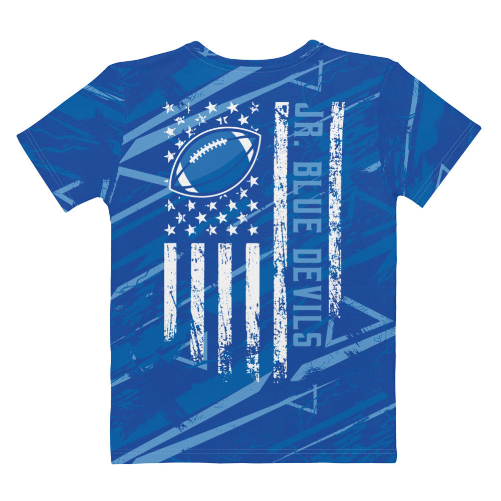 Jr. Blue Devils Football Women's Ultimate Fan Tee
