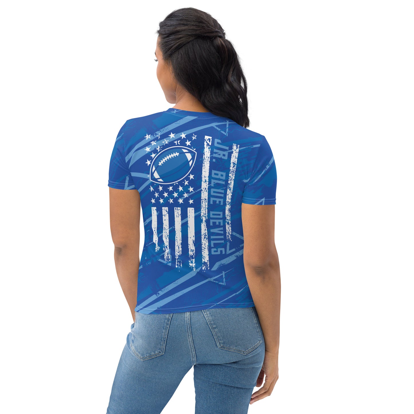 Jr. Blue Devils Football Women's Ultimate Fan Tee