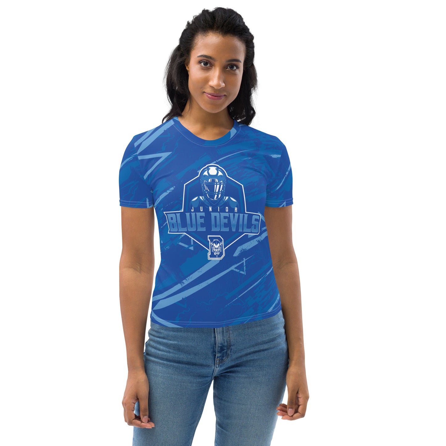 Jr. Blue Devils Football Women's Ultimate Fan Tee
