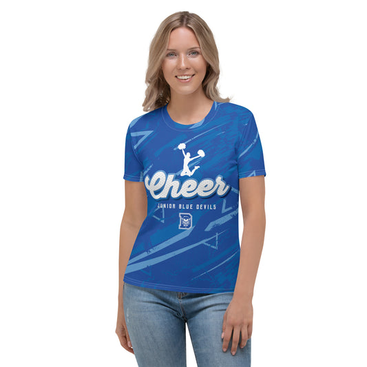 Jr. Blue Devils Women's Cheer-Time Tee