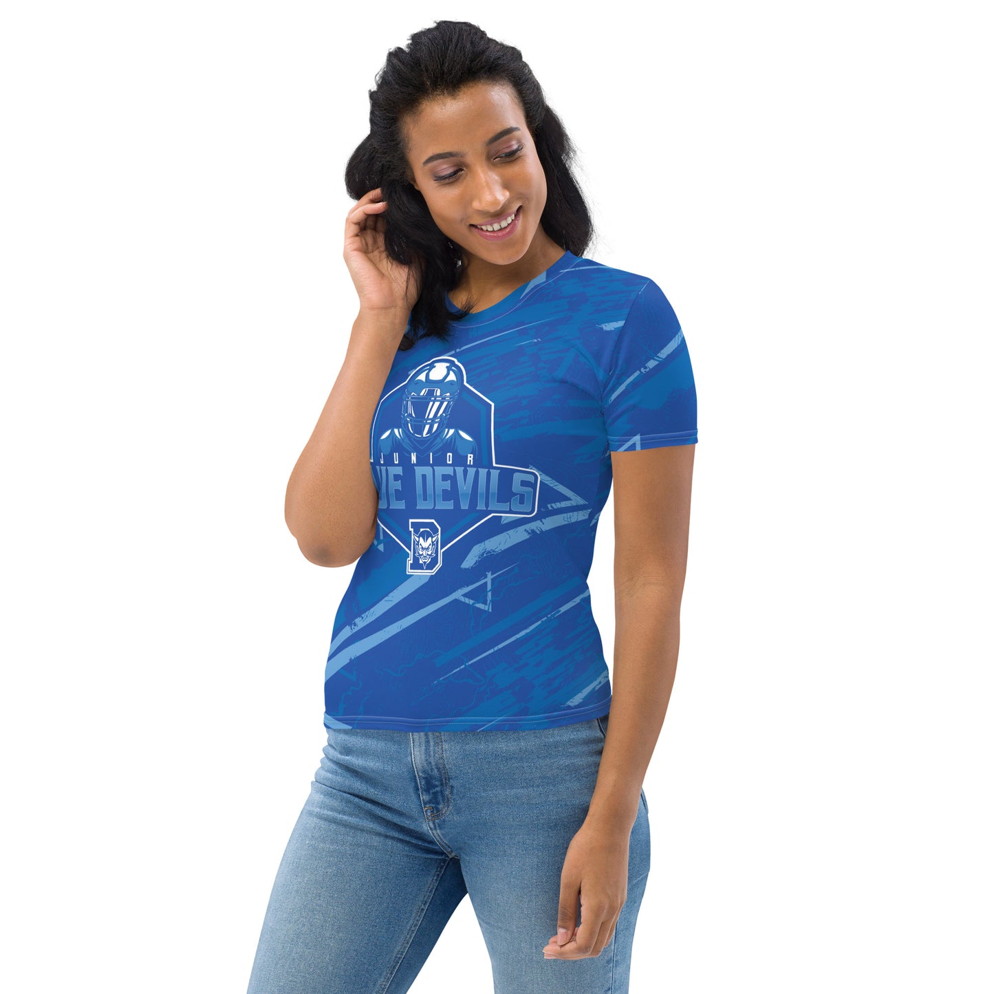 Jr. Blue Devils Football Women's Ultimate Fan Tee