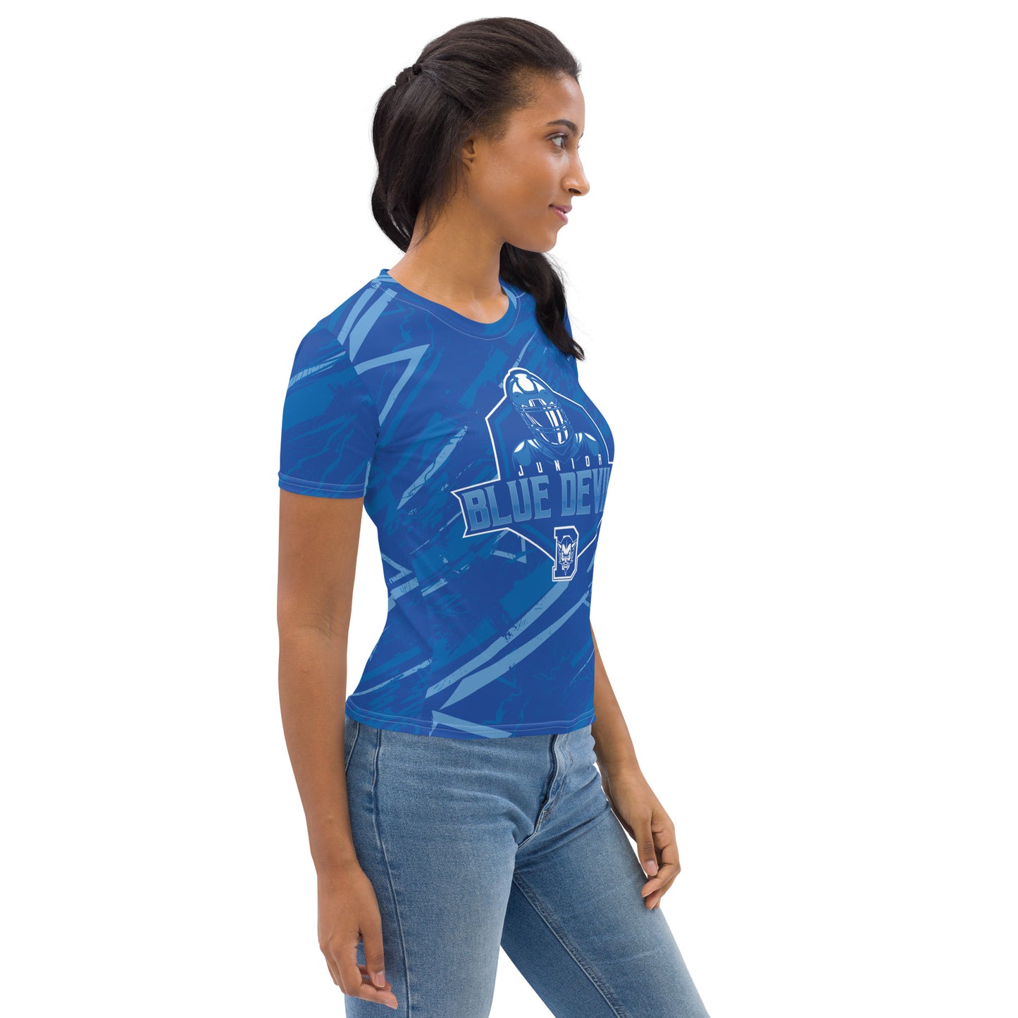 Jr. Blue Devils Football Women's Ultimate Fan Tee