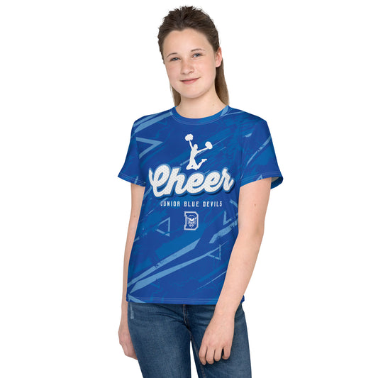 Jr. Blue Devils Youth Cheer-Time Tee