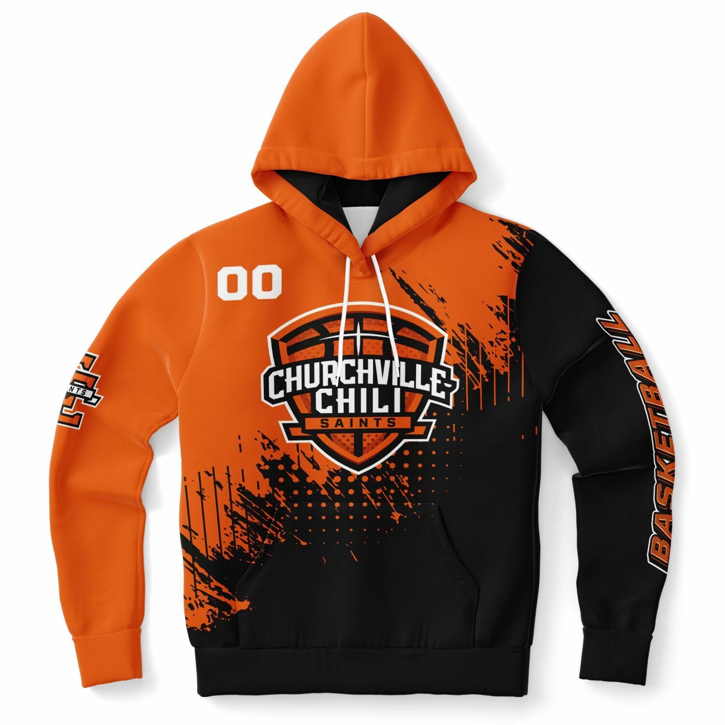 Churchville-Chili Basketball Game-Time Hoodie