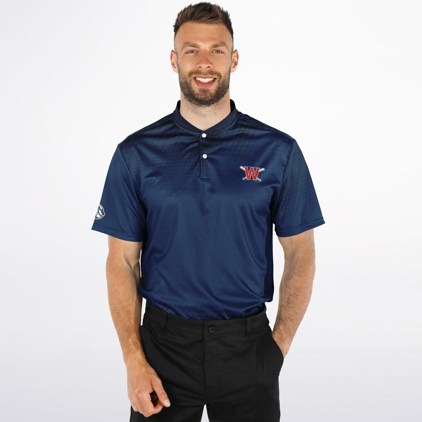 Wolverines Blade Collar Polo Shirt