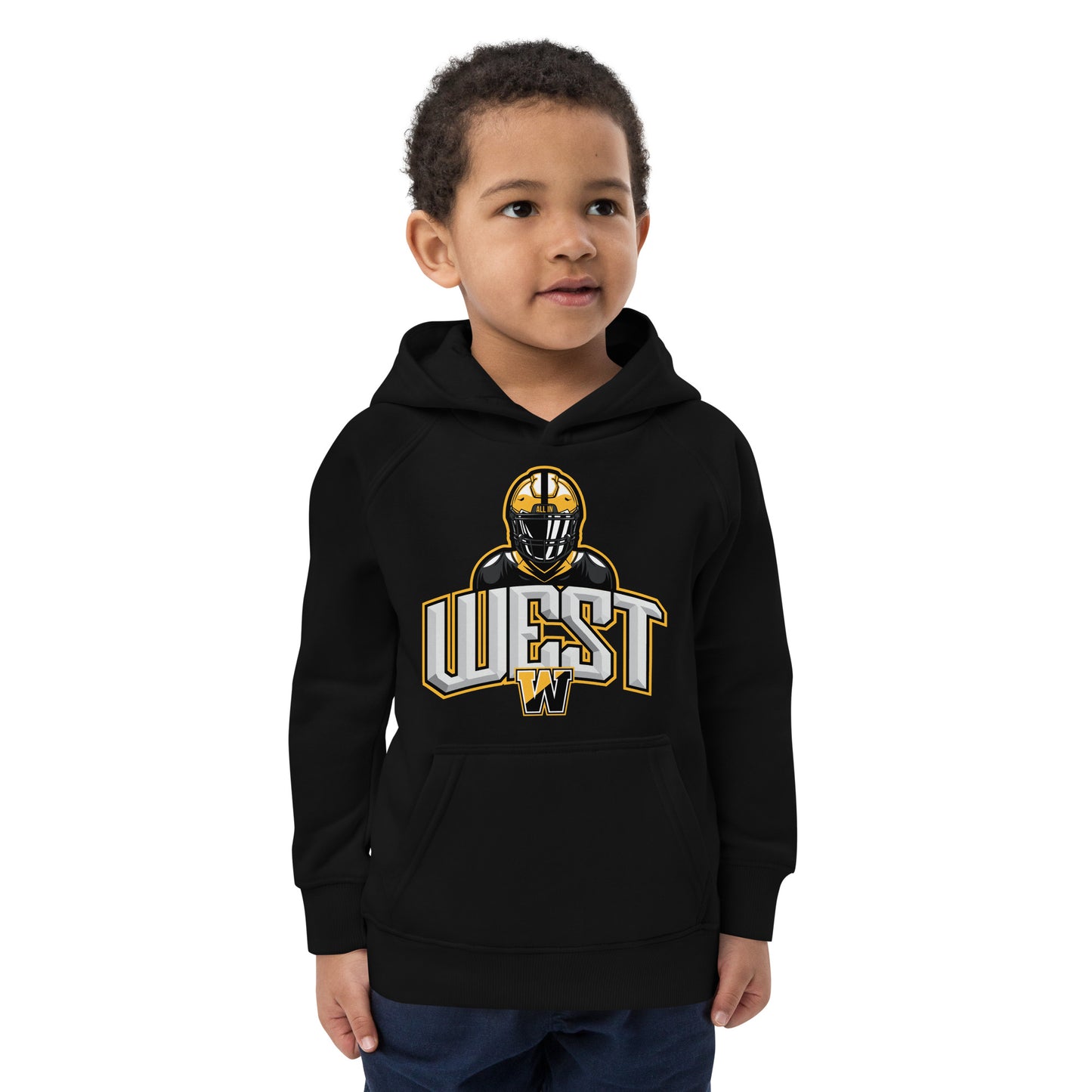 CB West Football Kids Hoodie