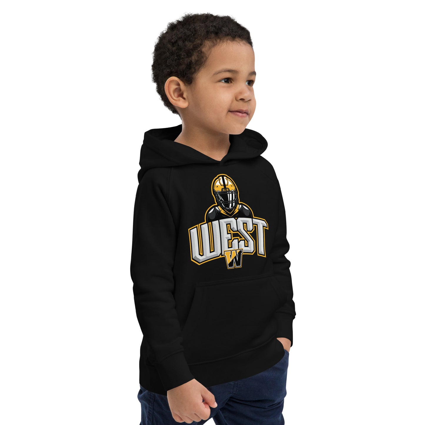 CB West Football Kids Hoodie