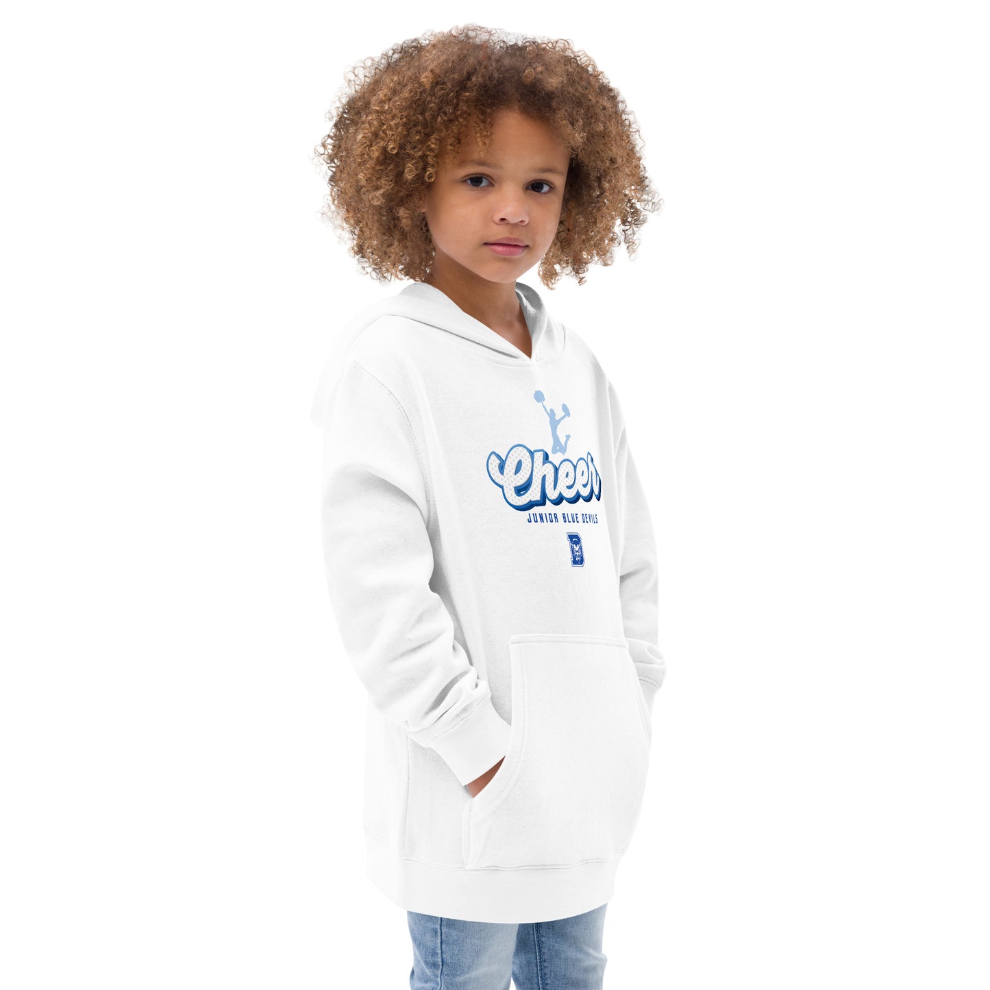Jr. Blue Devils Cheer Kids Fleece Hoodie