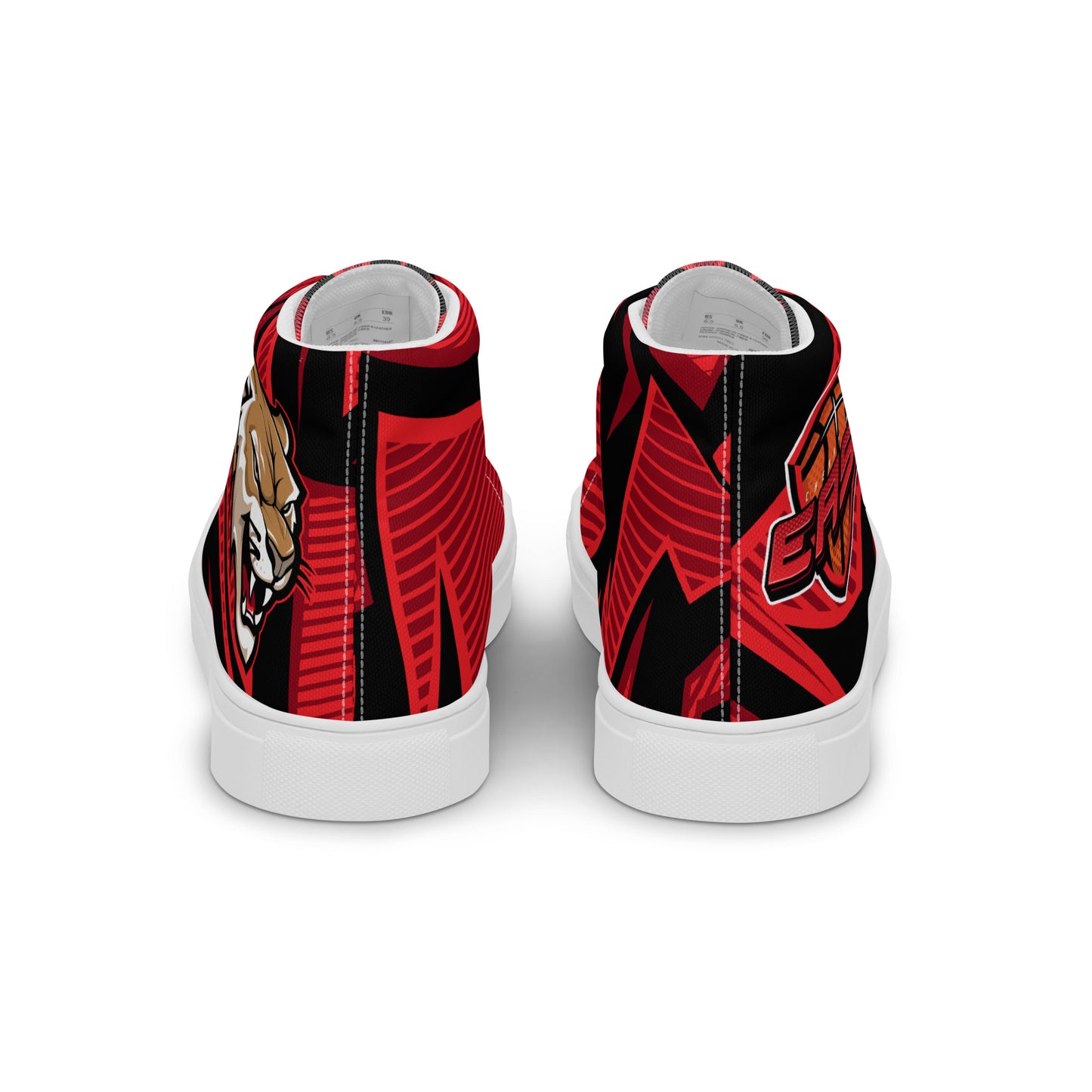 Cherry Hill East Basketball Men’s high top canvas shoes