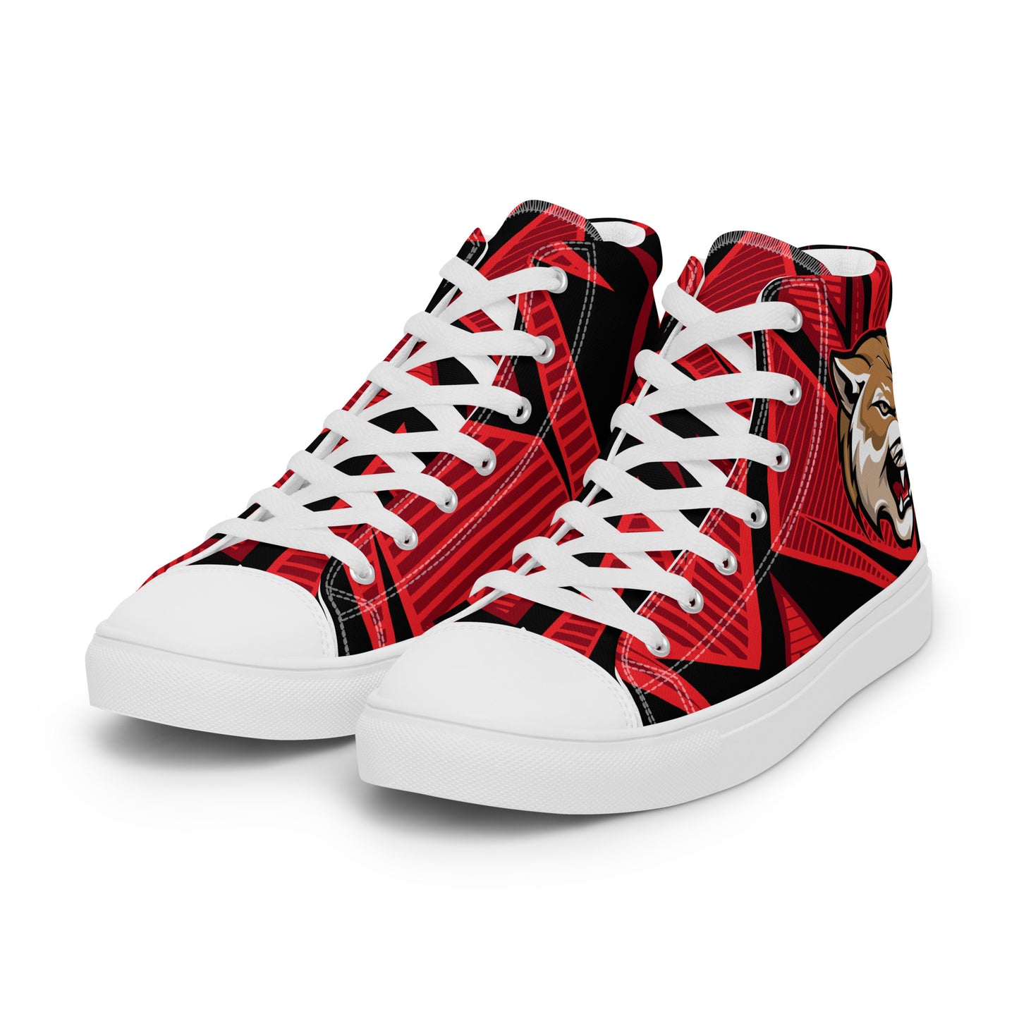 Cherry Hill East Basketball Men’s high top canvas shoes