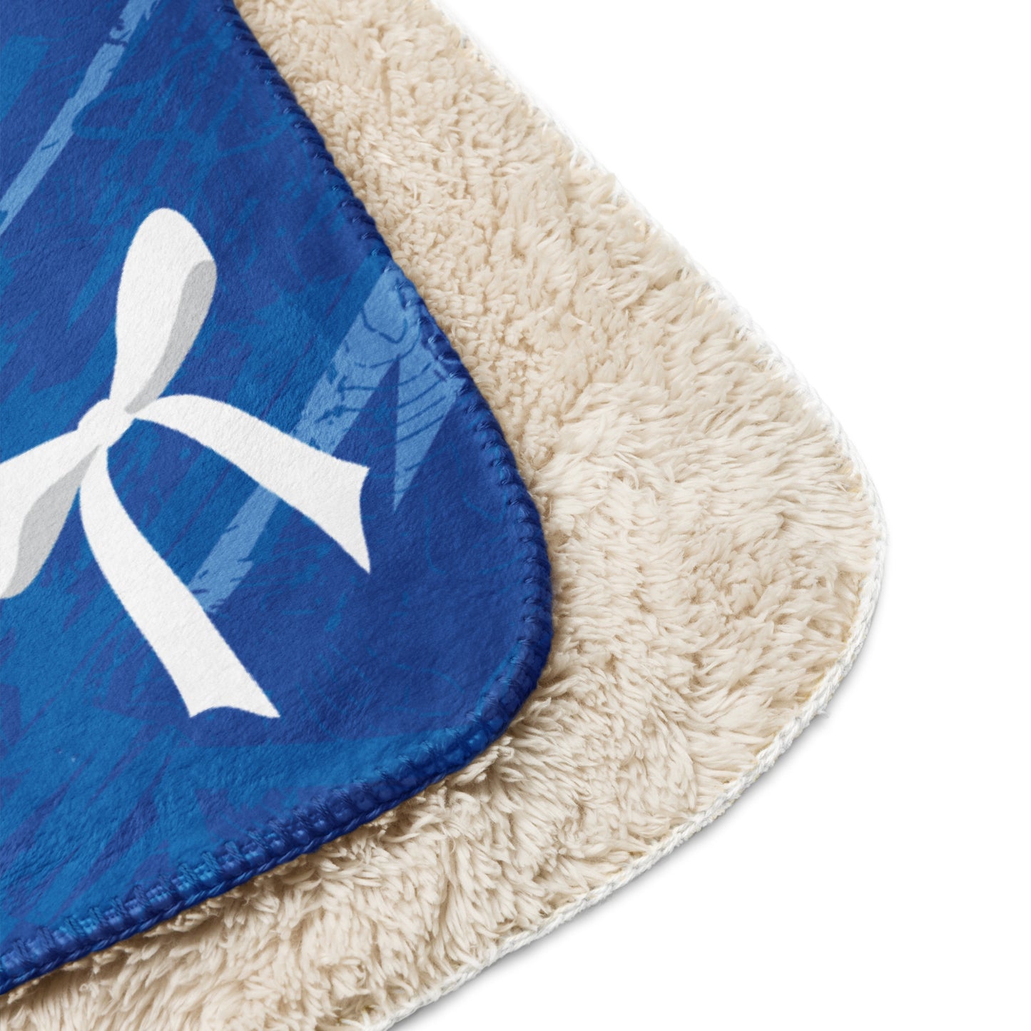 Jr. Blue Devils Cheer Sherpa Blanket