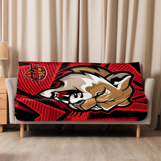 Cherry Hill East Basketball Sherpa Blanket