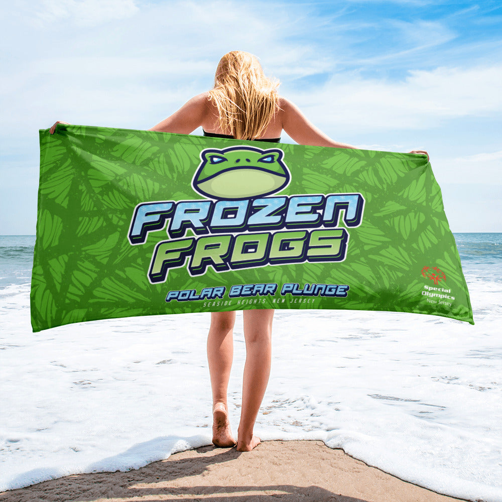 Frozen Frogs Plunge-Day Towel