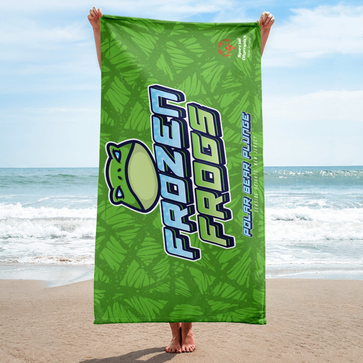 Frozen Frogs Plunge-Day Towel