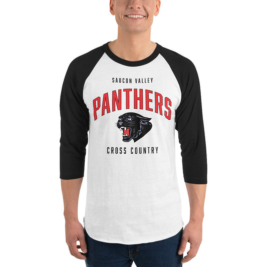 Panthers Cross Country 3/4 Sleeve Tee