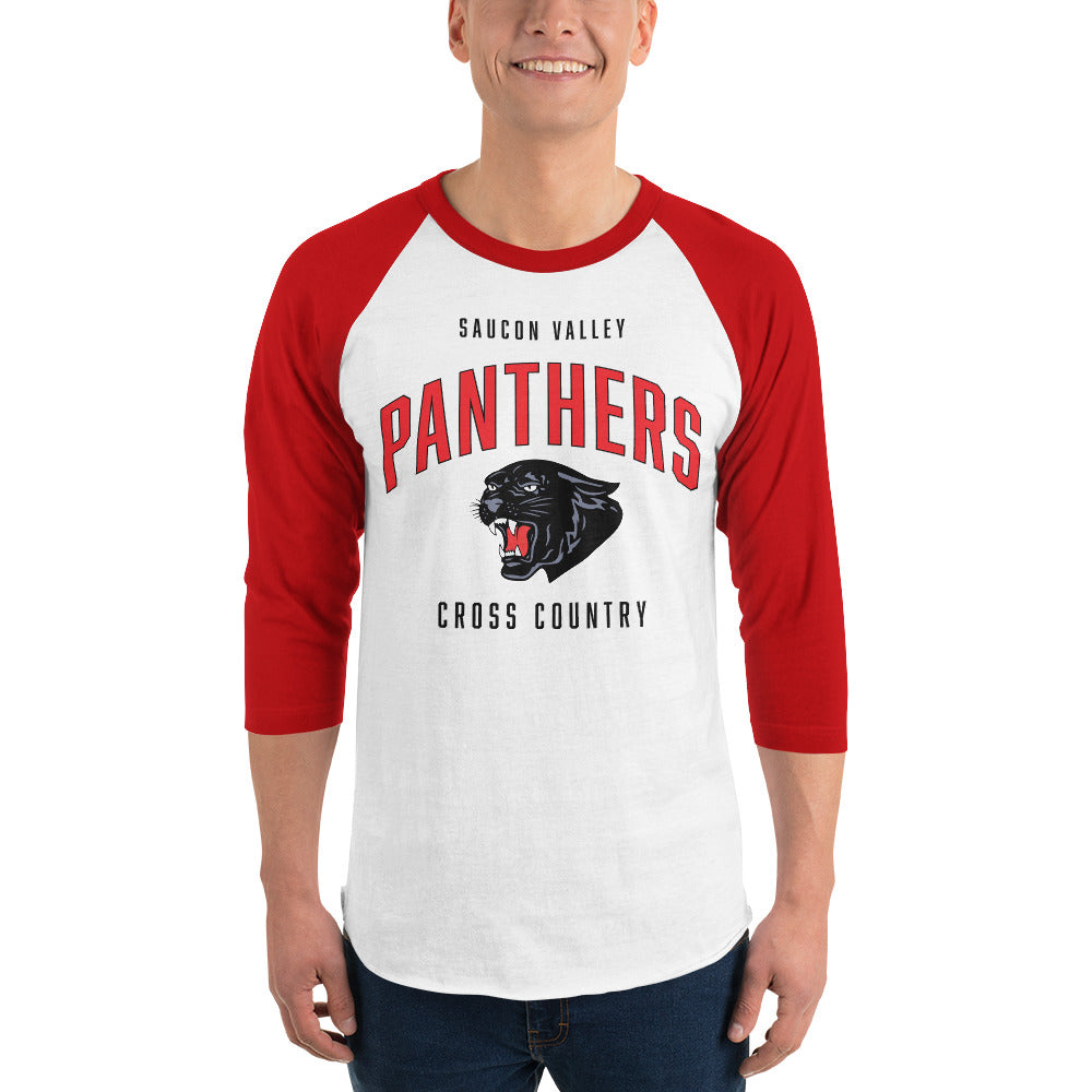 Panthers Cross Country 3/4 Sleeve Tee