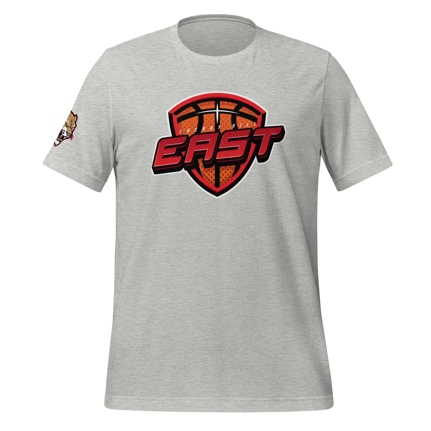 Cherry Hill East Basketball Shield Tee